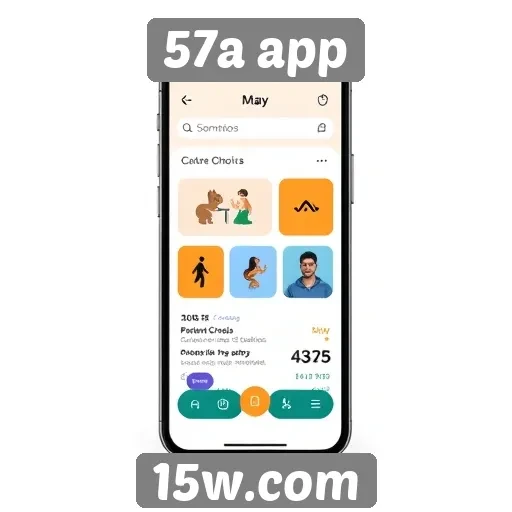Análise da interface do usuário do site 57a app
